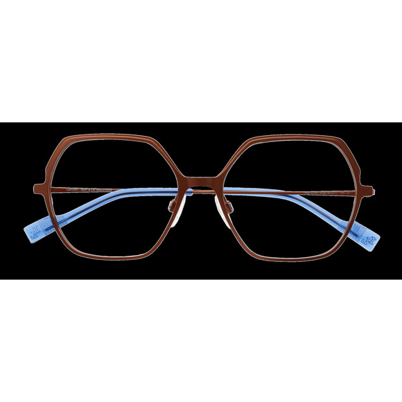 LAFONT ONE-STEP 5536 Eyewear Brown Authentic New 54 Unisex